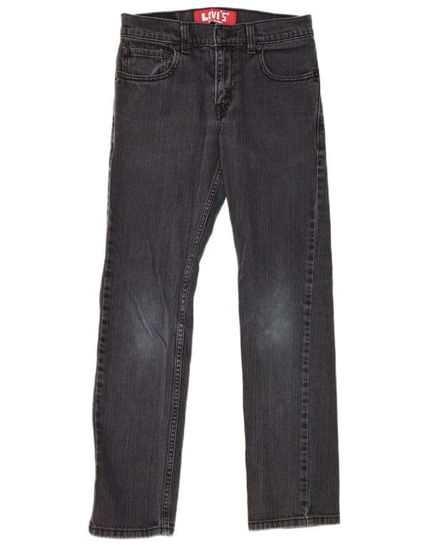 Levi's Boys 511 Skinny Jeans 11-12 år W26 L26 sort bomuld