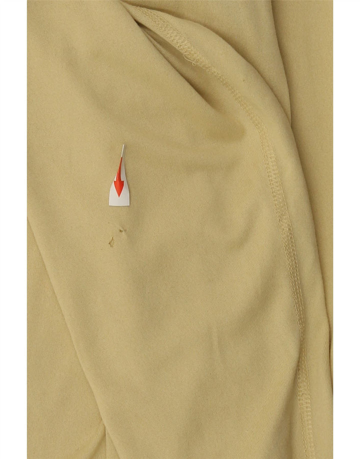 Nike Herre Dri Fit Top Langærmet XL Gul Polyester