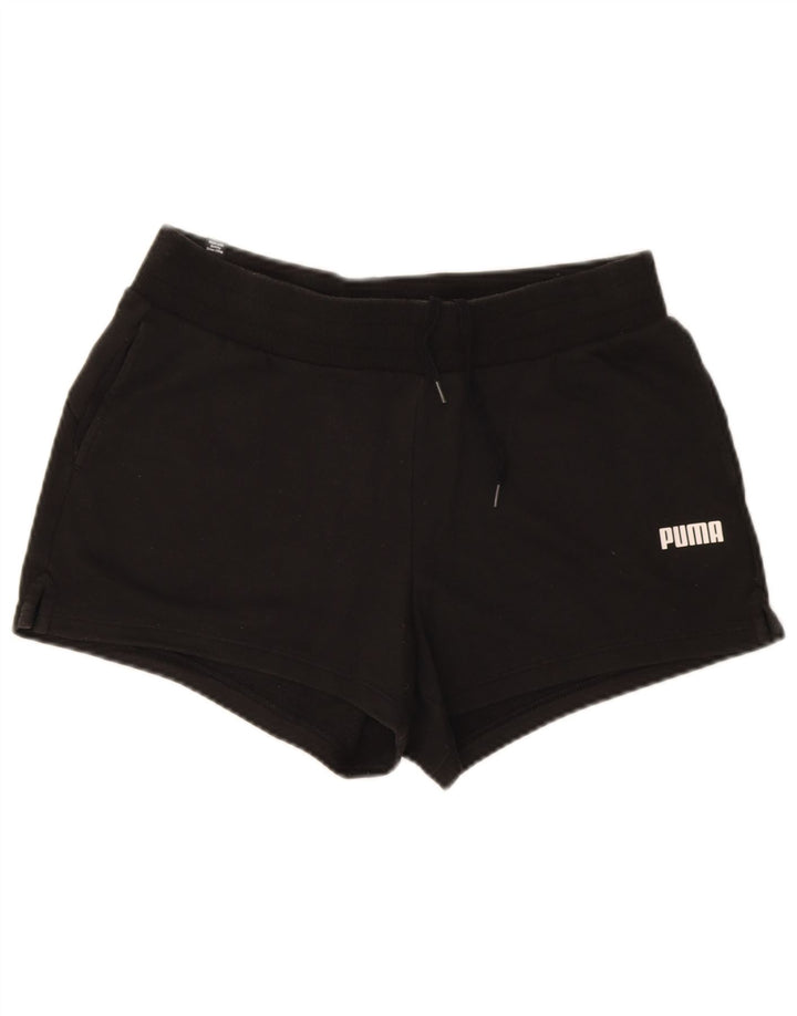 Puma Sportsshorts til kvinder UK 14 Stor sort bomuld