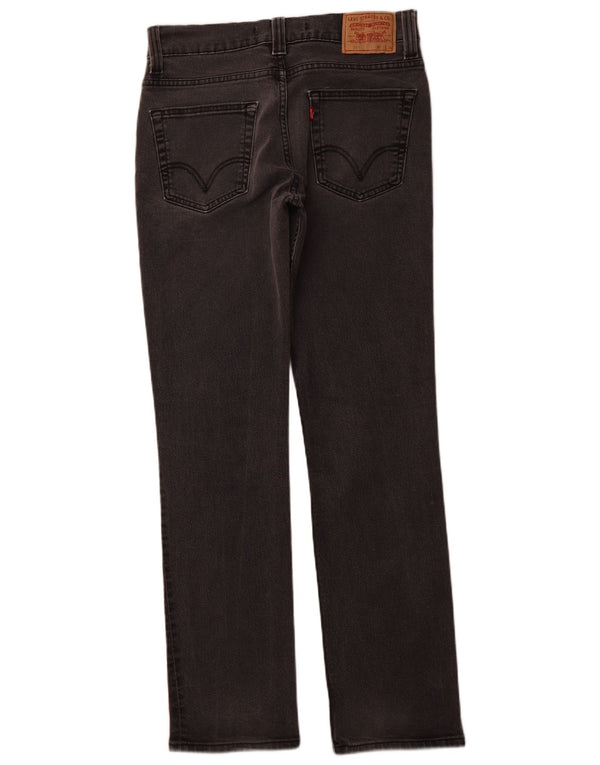 LEVI'S Dame 511 Slim Jeans W36 L34 Grå Bomuld