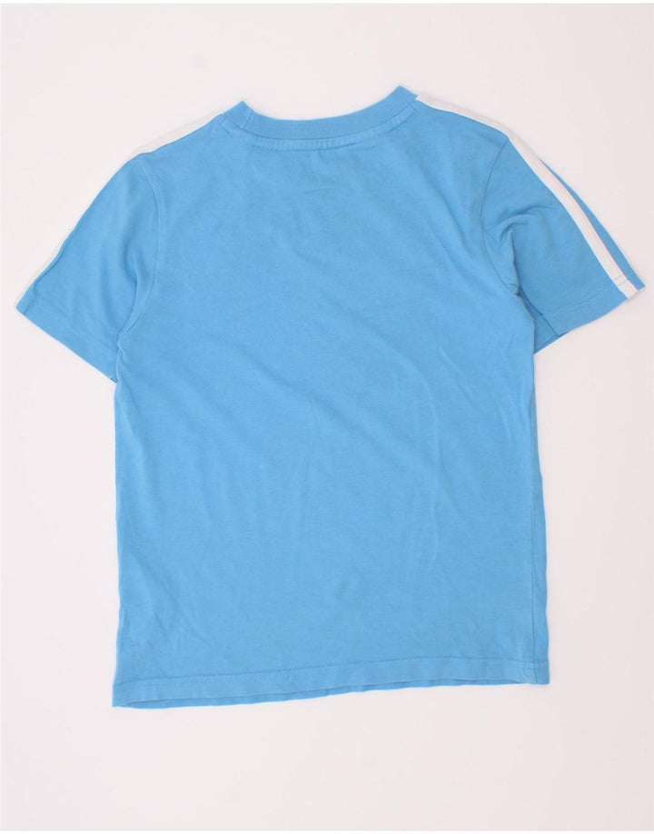 Adidas drenge T-shirt top 7-8 år blå bomuld