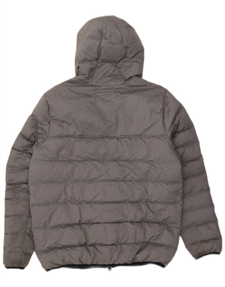Nike polstret hættejakke til kvinder UK 18 XL Grå polyester
