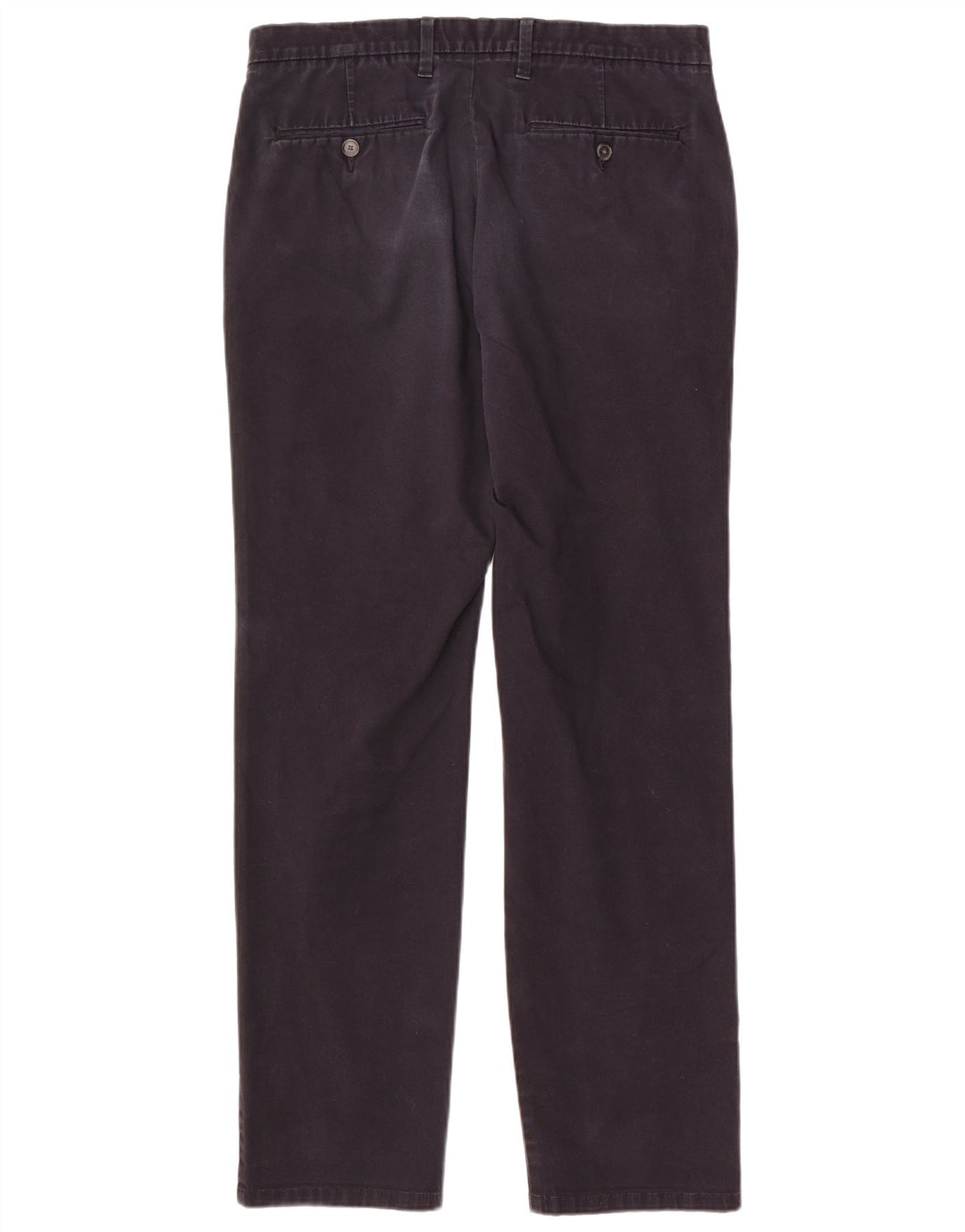 Marks & Spencer Herre Lige Regular Fit Chinobukser W34 L33 Marineblå
