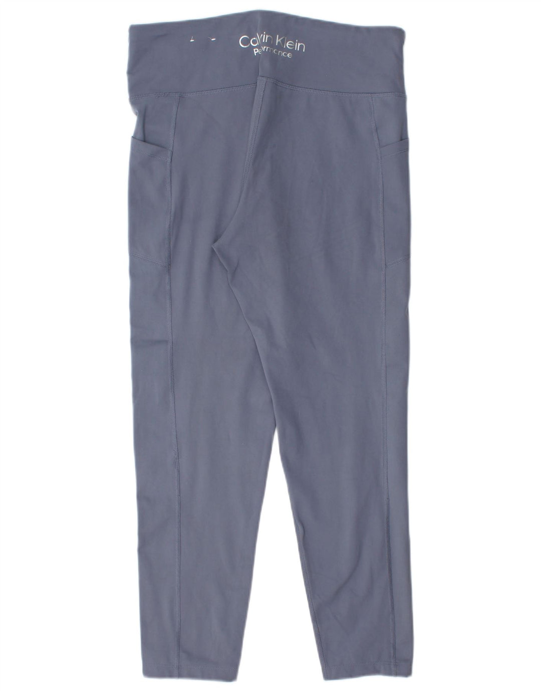 Calvin Klein Dame Leggings UK 18 XL Blå Polyester