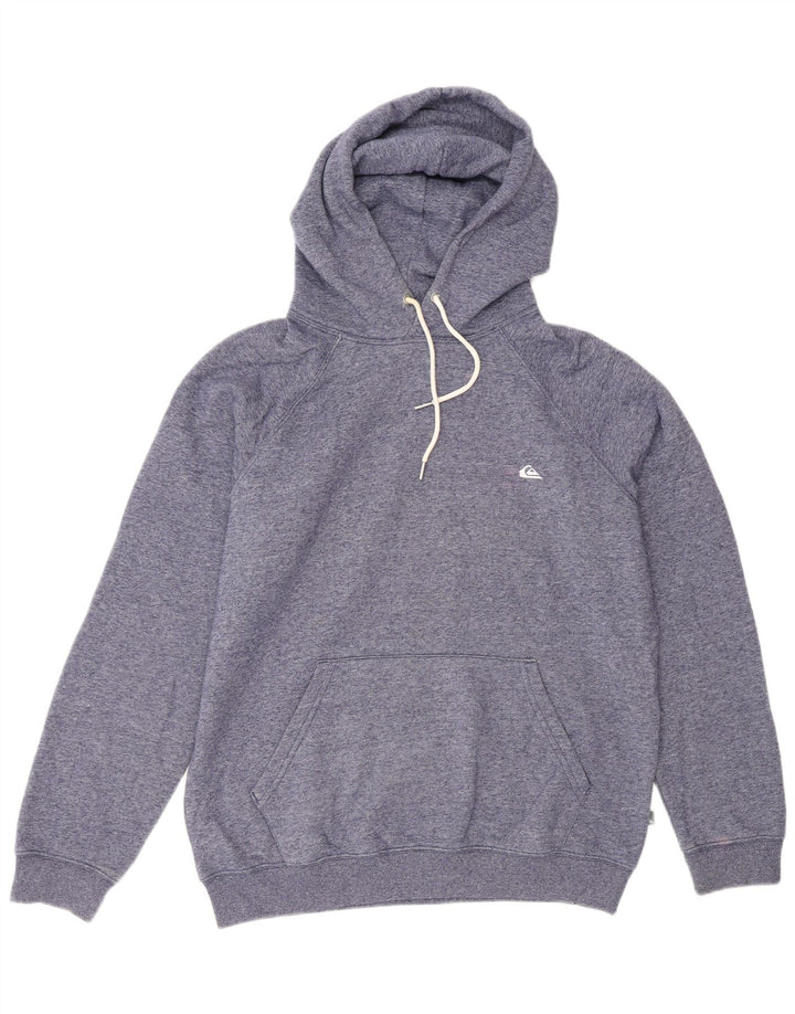 Quiksilver Herre hættetrøje Jumper Medium Blue Flecked Bomuld