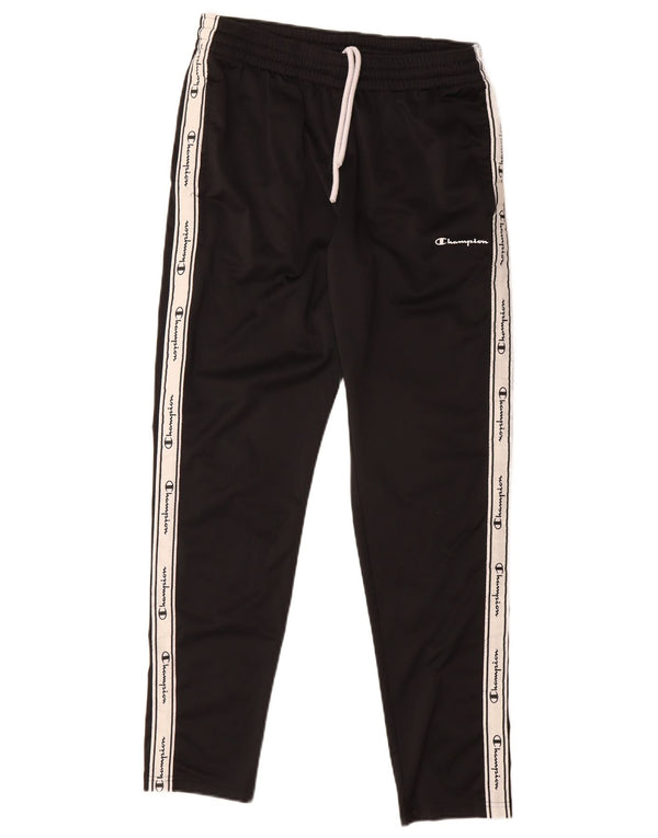 Champion Herre grafisk træningsdragt Bukser Medium Sort Colourblock Polyester