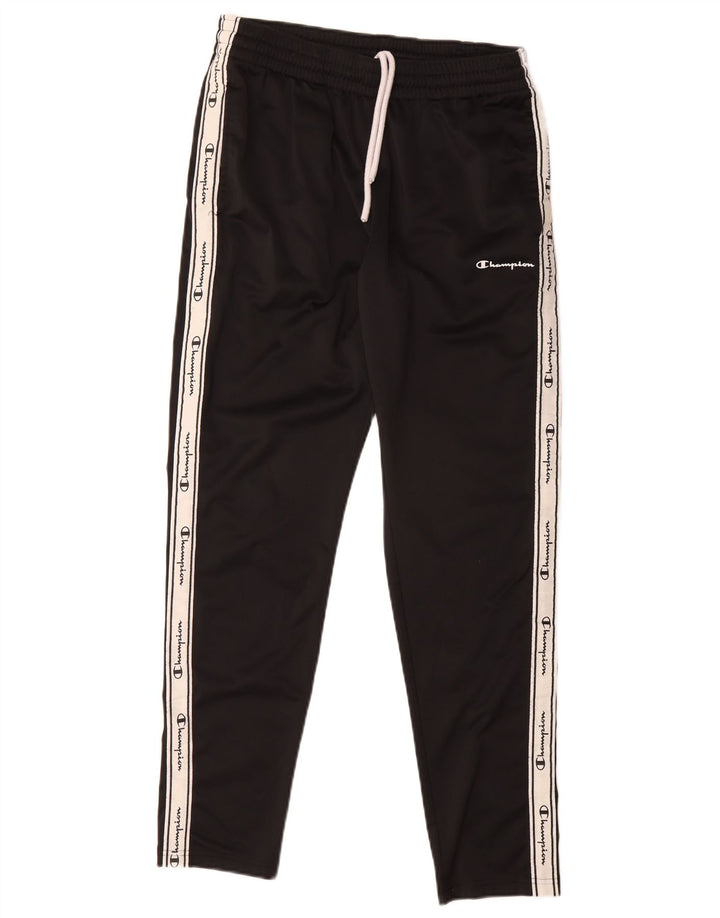 Champion Herre grafisk træningsdragt Bukser Medium Sort Colourblock Polyester