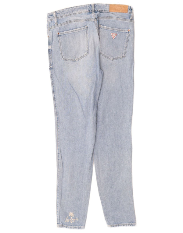 Guess Womens Sexy Curve Mid Rise Skinny Jeans W27 L28 Blå Bomuld