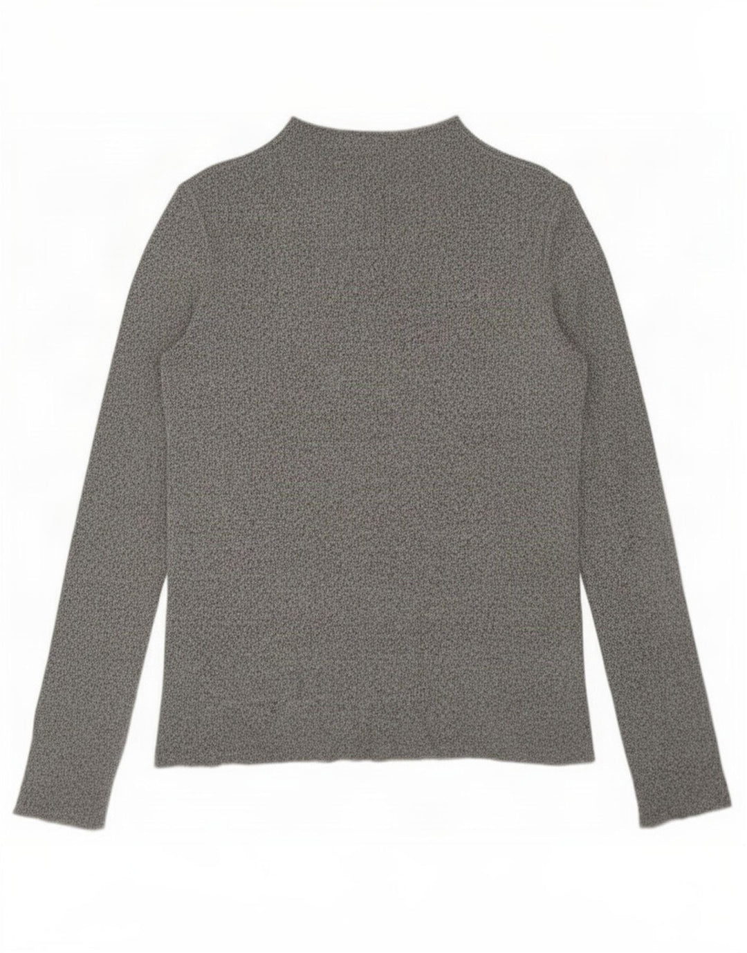 Zara Dametop Langærmet UK 14 Medium Grey Flecked Viscose