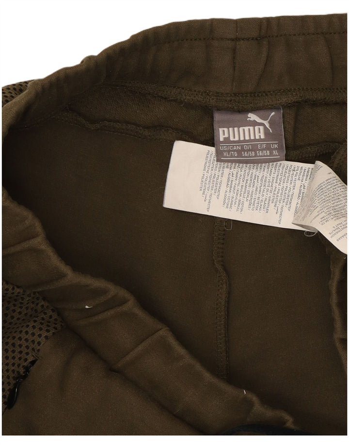 Puma Herre Sportshorts XL Khaki Bomuld
