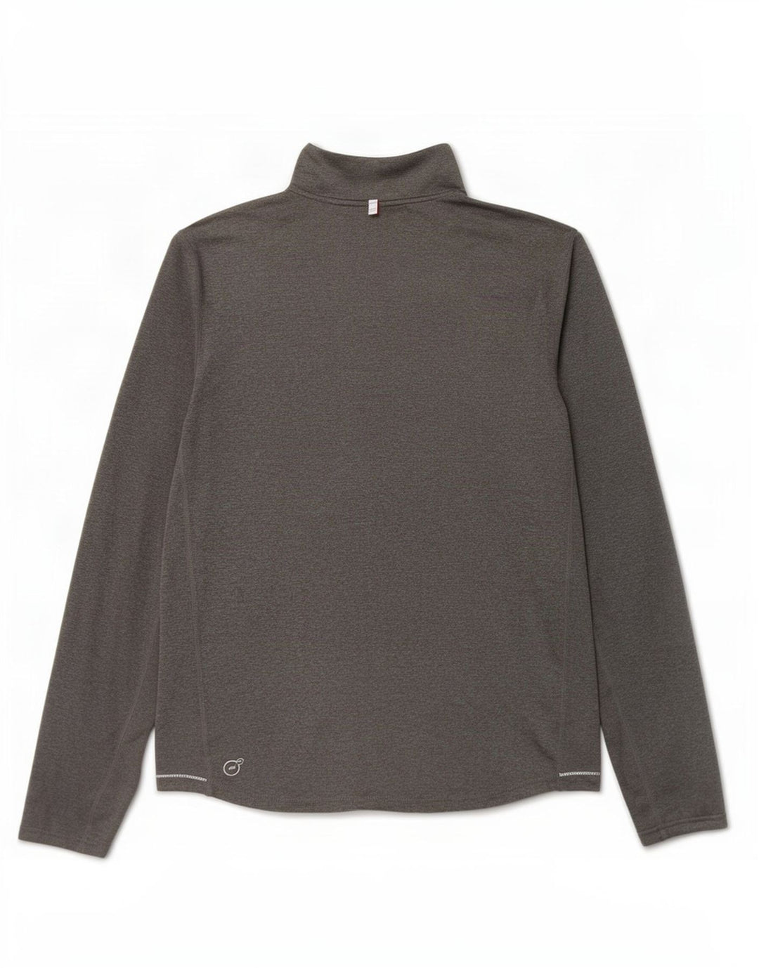 Puma Womens Zip Neck Pullover Træningsdragt Top UK 14 Medium Grey Polyester