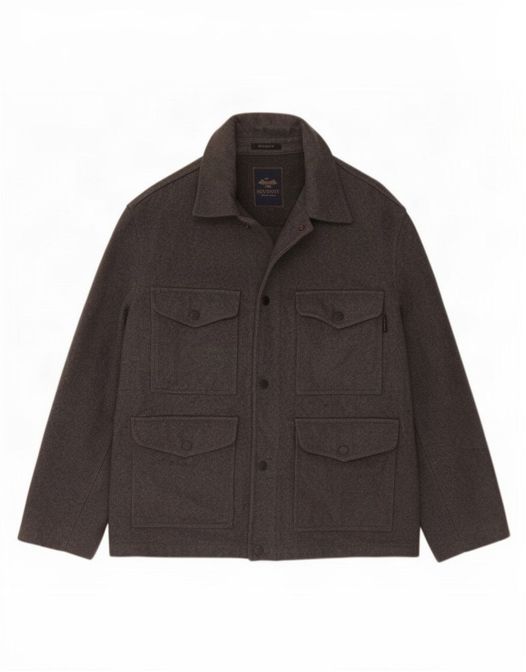 Seventy Herre Utility Jacket UK 42 XL Grå Uld
