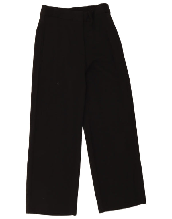 Massimo Dutti Dame High Waist Chino Bukser EU 36 XS W26 L28 Sort