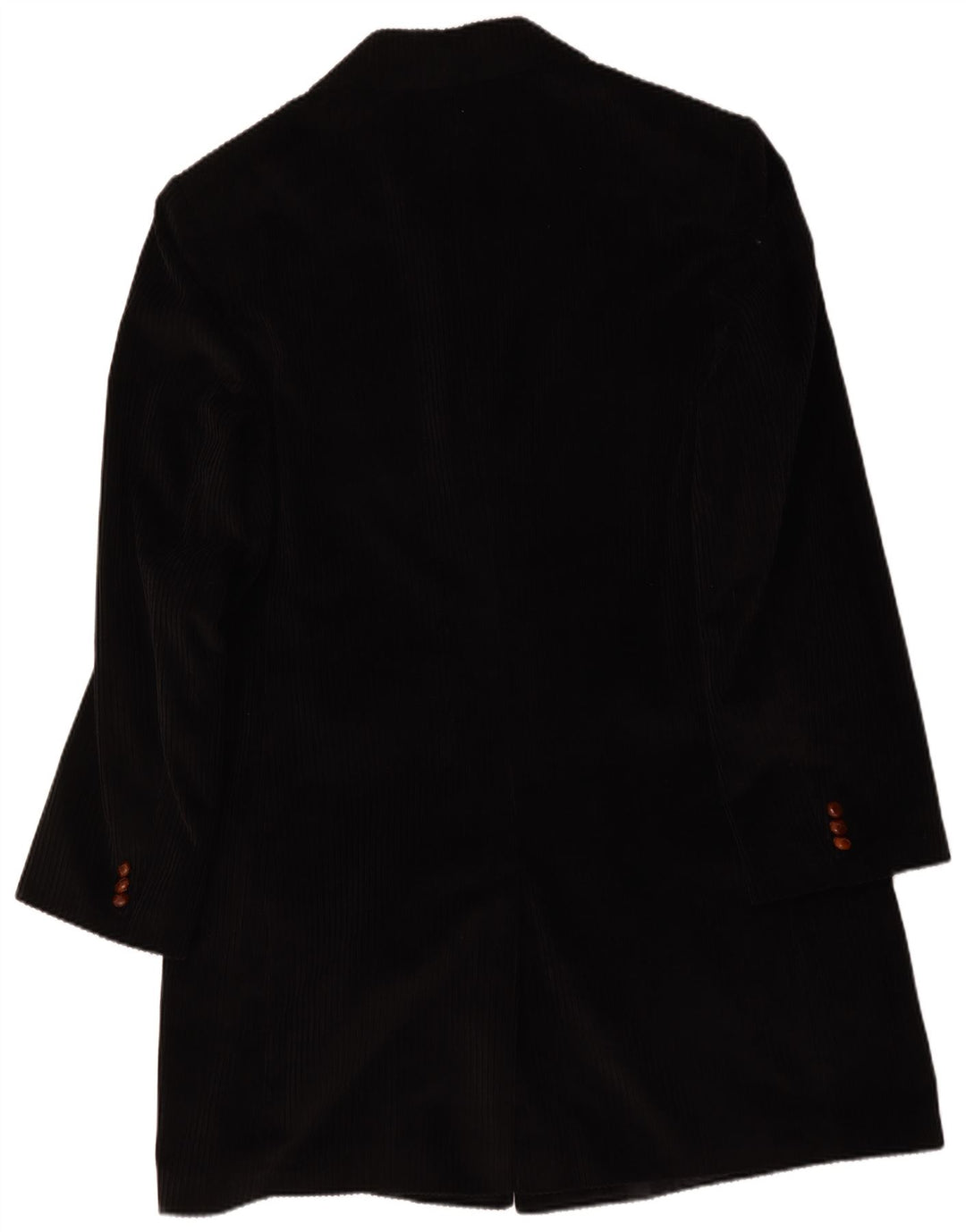 Velluto Duca Visconti Herre Corduroy Overfrakke IT 58 4XL Sort