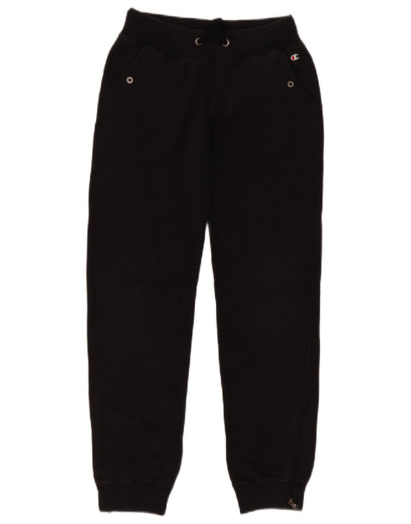 Champion Womens Heritage Classics Træningsdragt Bukser Jogger UK 6 XS Sort