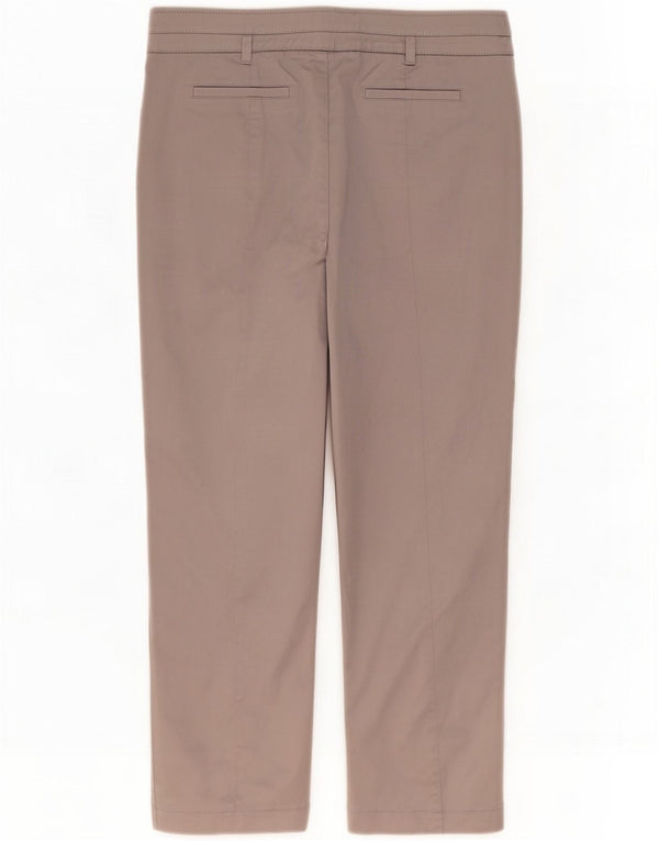 Gerry Weber Slim Chino Bukser til kvinder UK 18 XL W34 L27 Grå Bomuld