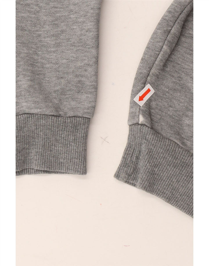 PUMA Mens Graphic Hoodie Jumper Large Grey Vintage Puma and Second-Hand Puma from Messina Hembry 