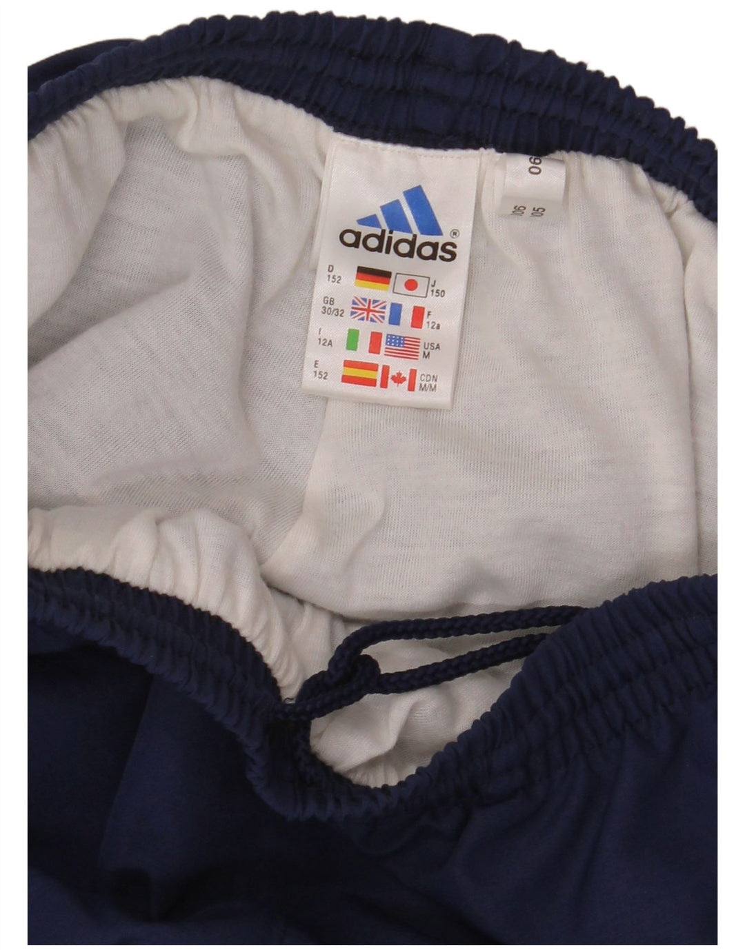 Adidas Træningsdragtsbukser til drenge 11-12 år Marineblå polyester