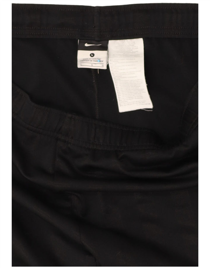 NIKE Mens Sport Shorts Large Black Polyester