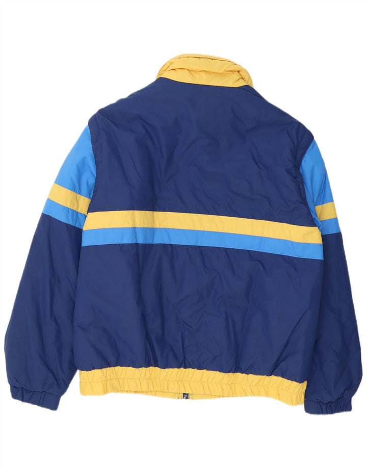 Stratos Bomber Polstret Jakke UK 42 XL Navy Blue Colourblock Polyamid