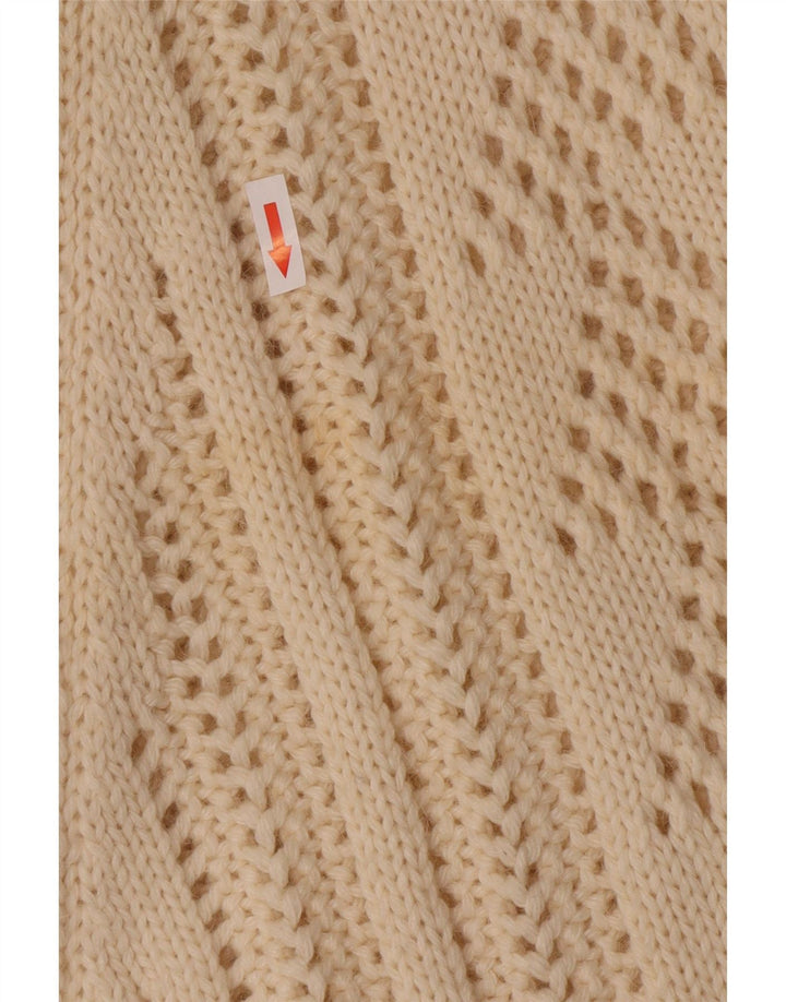 Sisley Dame Poncho Jumper One Size Off White Uld