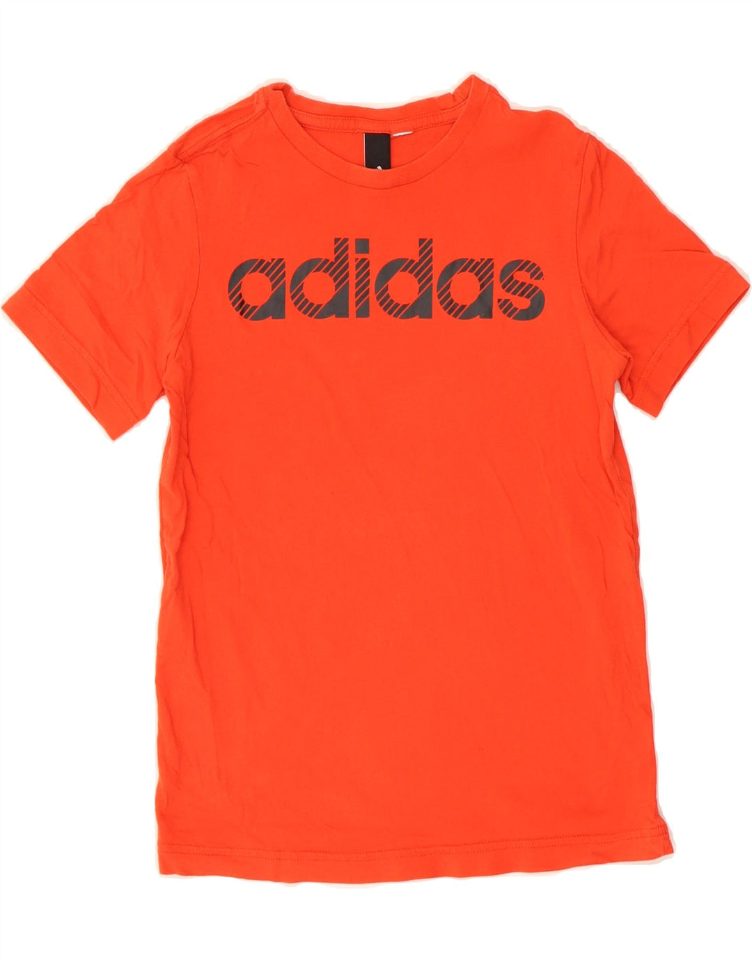 ADIDAS Boys Graphic T-Shirt Top 11-12 Years Red Vintage Adidas and Second-Hand Adidas from Messina Hembry 