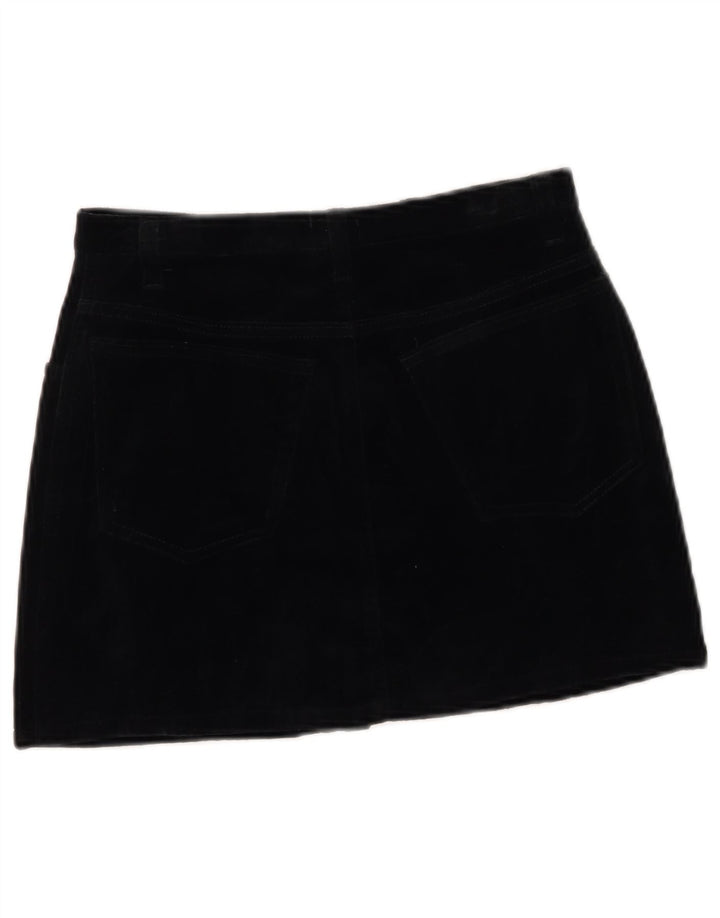 Sisley Dame Mini Nederdel IT 42 Medium W27 Sort Bomuld