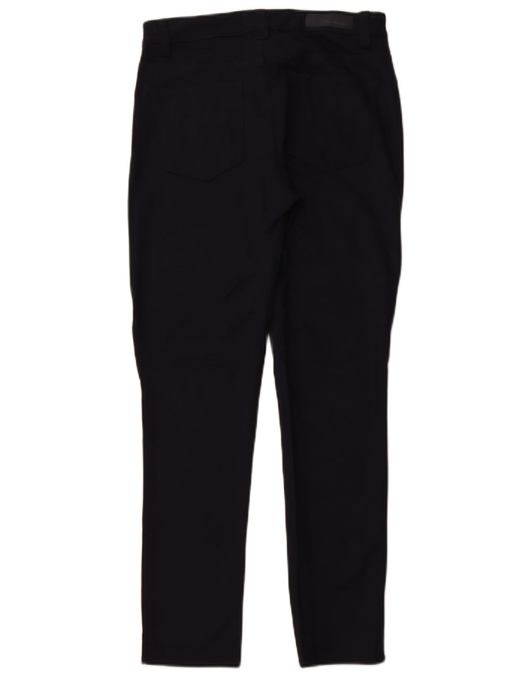 Calvin Klein Dame Casual Bukser US 8 Medium W28 L28 Navy Blue Viscose