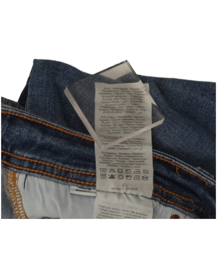 Jack & Jones Herre GLENN Slim Jeans W31 L32 Blå Bomuld