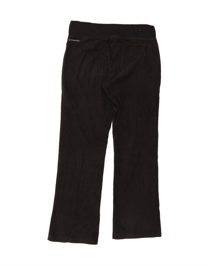 COLUMBIA Womens Tracksuit Trousers UK 14 Medium  Black Polyester Vintage Columbia and Second-Hand Columbia from Messina Hembry 