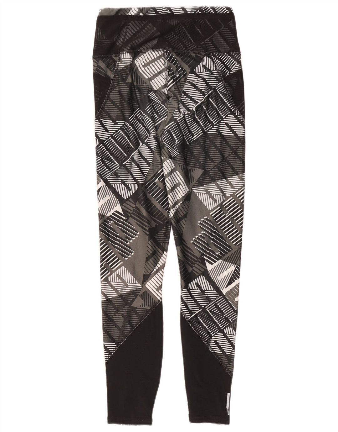 Puma Grafiske Leggings til kvinder UK 4 XS sort polyester
