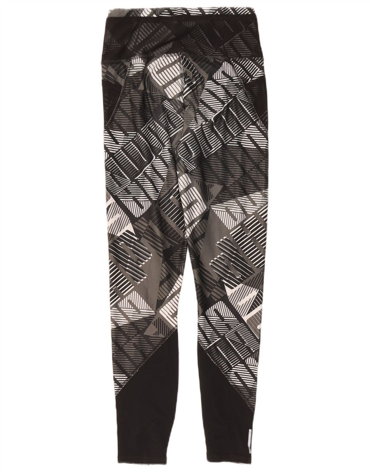 Puma Grafiske Leggings til kvinder UK 4 XS sort polyester