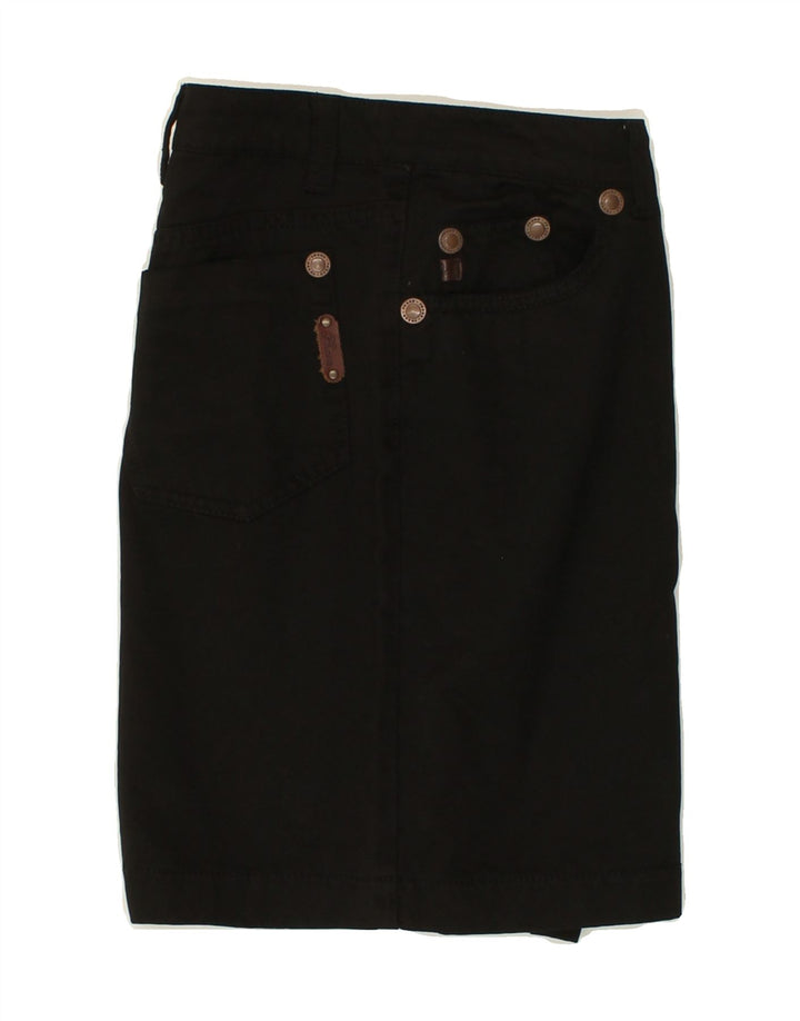 PHARD Womens Straight Skirt W28 Small Black Cotton Vintage Phard and Second-Hand Phard from Messina Hembry 