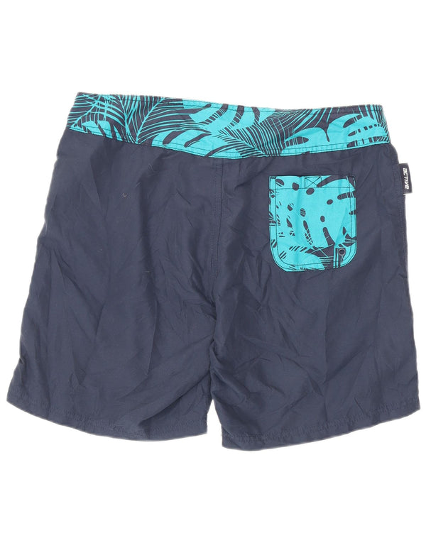Mountain Warehouse Dameshorts UK 12 Medium Navy Blue Floral