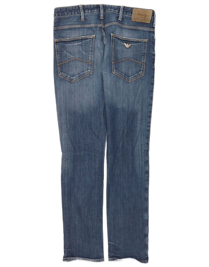 Armani Dame Slim Jeans W30 L30 Blå