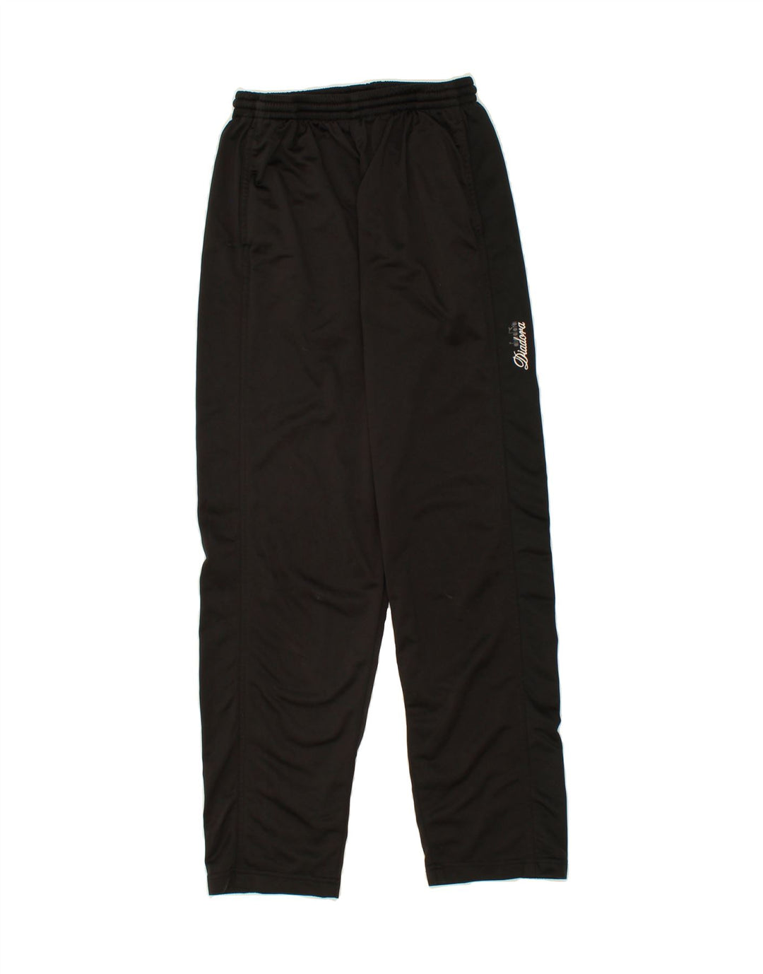 DIADORA Womens Tracksuit Trousers UK 14 Large Black Vintage Diadora and Second-Hand Diadora from Messina Hembry 