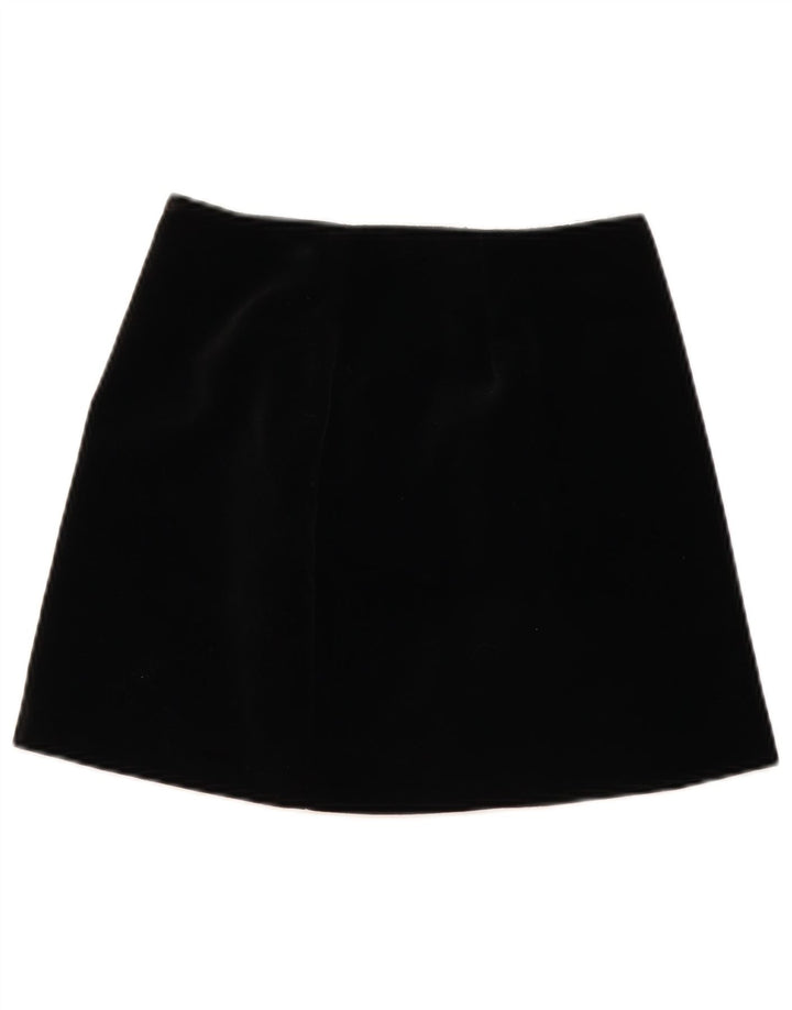 Moda Dossier Dame Mini Corduroy Nederdel IT 42 Medium W28 Sort