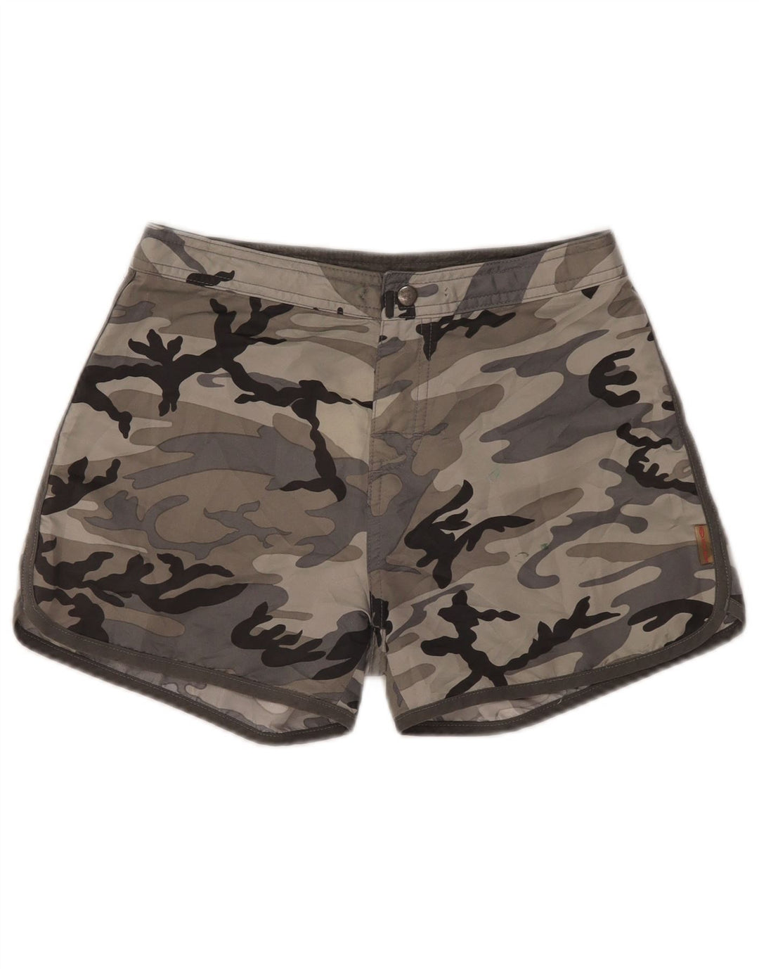 VANS Casual Shorts til kvinder W27 Small Grey Camouflage
