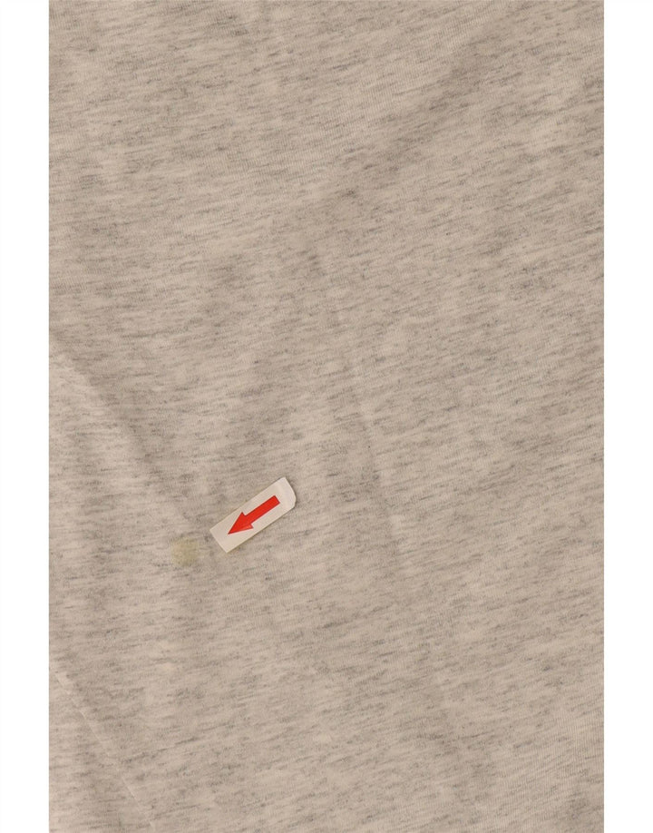 Asics Herre Grafisk T-Shirt Top Stor Grå Flecked
