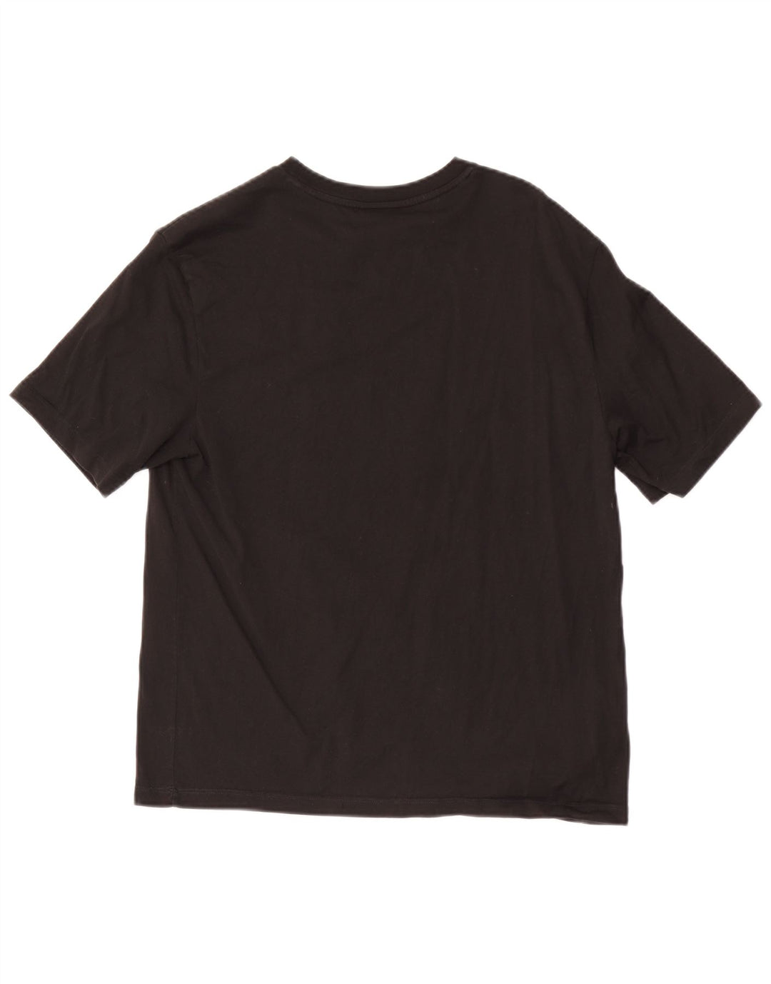Lacoste Dame T-Shirt Top Størrelse 40 Medium Sort Bomuld