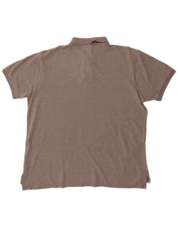 POLO RALPH LAUREN Herre Slim Fit Polo Shirt 2XL Grå Bomuld