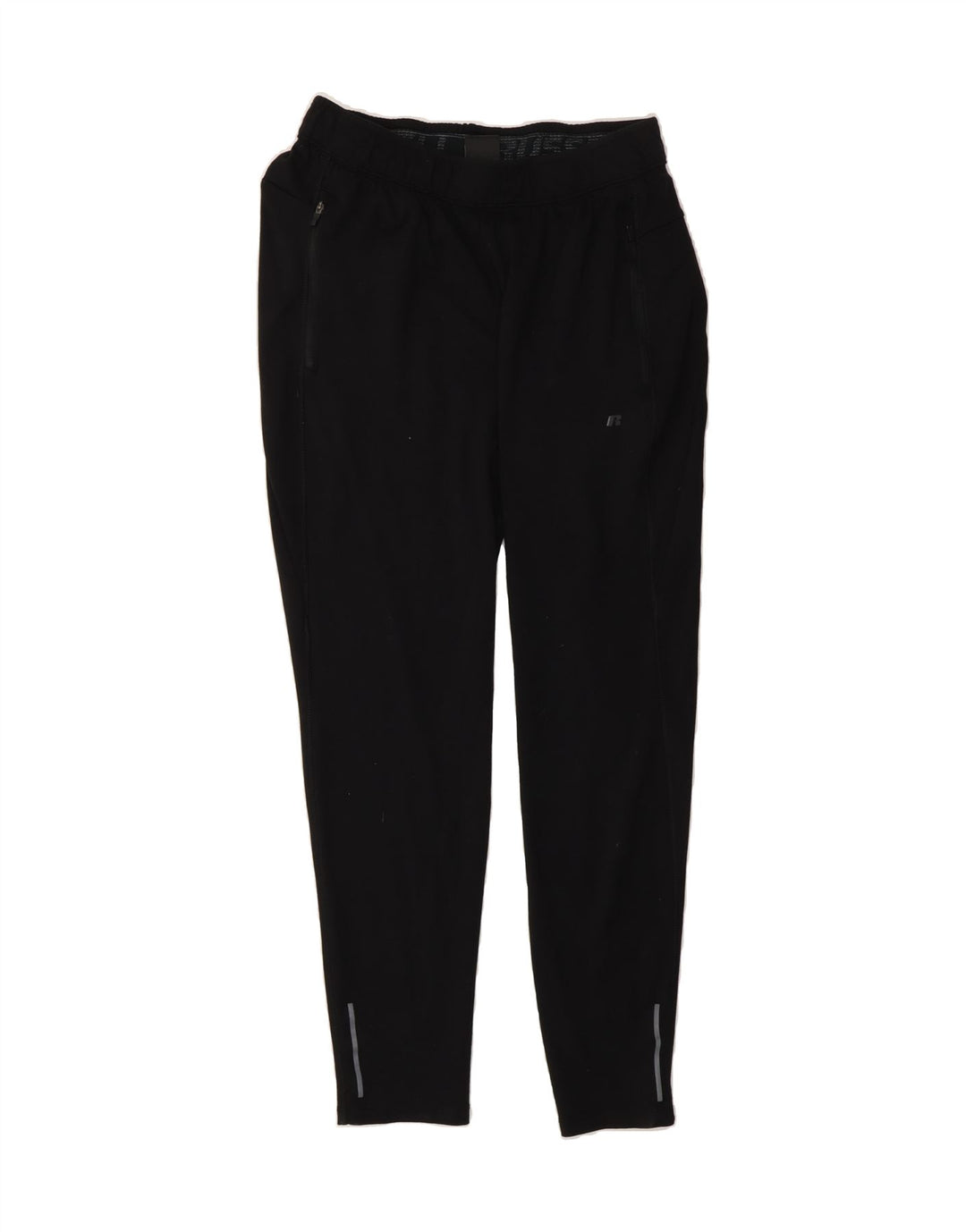 RUSSELL ATHLETIC Mens Tracksuit Trousers Medium  Black Rayon Vintage Russell Athletic and Second-Hand Russell Athletic from Messina Hembry 