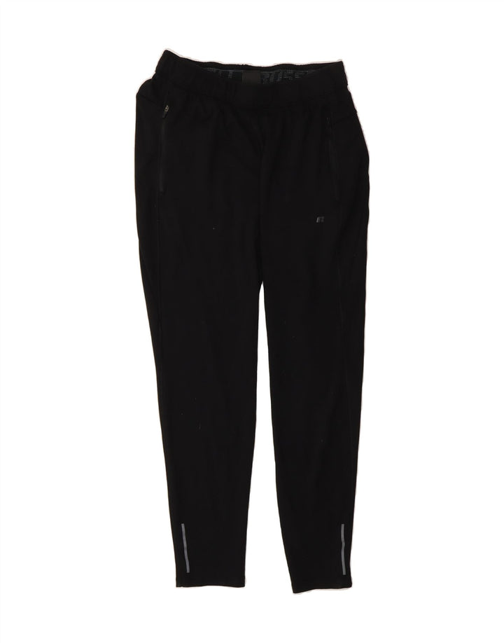 RUSSELL ATHLETIC Mens Tracksuit Trousers Medium  Black Rayon Vintage Russell Athletic and Second-Hand Russell Athletic from Messina Hembry 