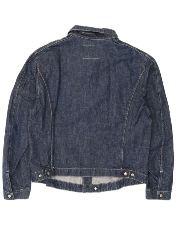 Levi's Dame denimjakke UK 42 XL Marineblå Bomuld