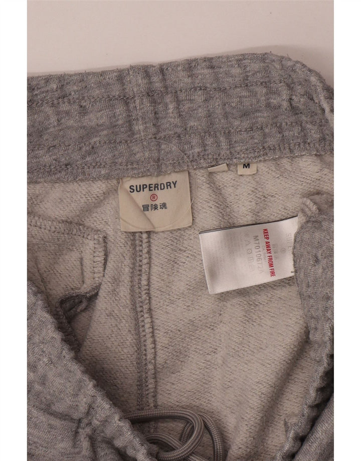 Superdry Grafisk træningsdragt bukser til mænd Joggers Medium Grey Flecked