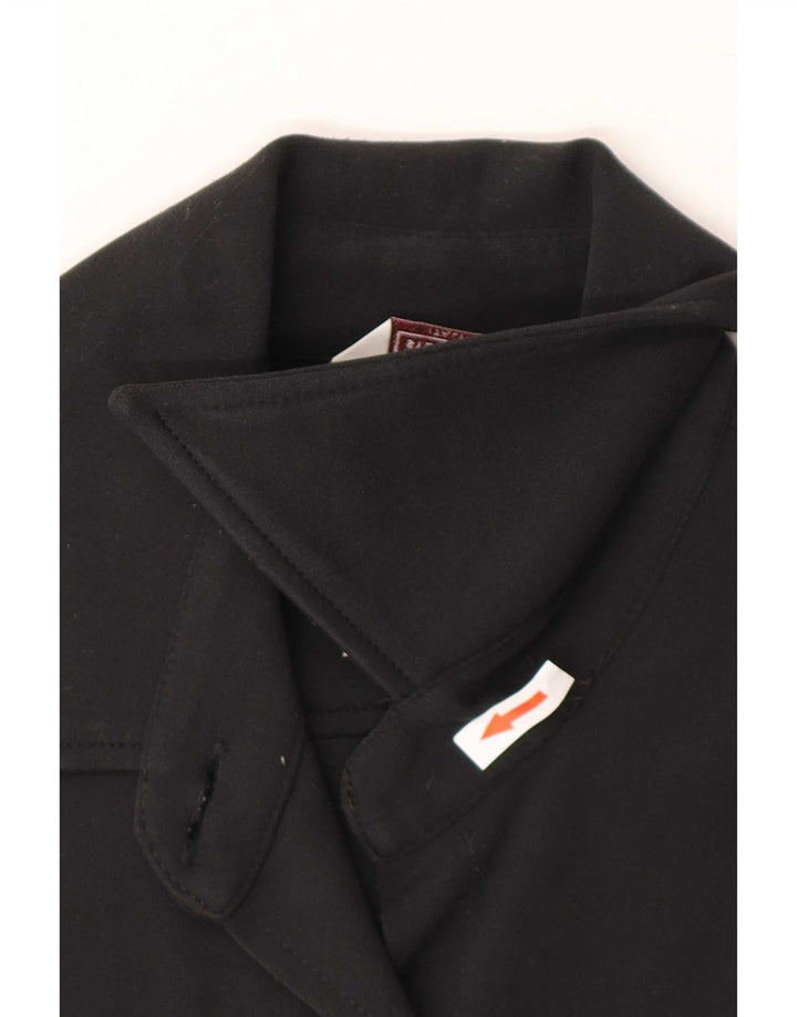 Stefanel Dame Bomber Jacket IT 38 XS Sort Polyamid