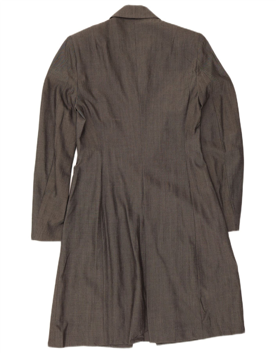 PATRIZIA PEPE Dame Overfrakke IT 40 Lille Grå Viscose