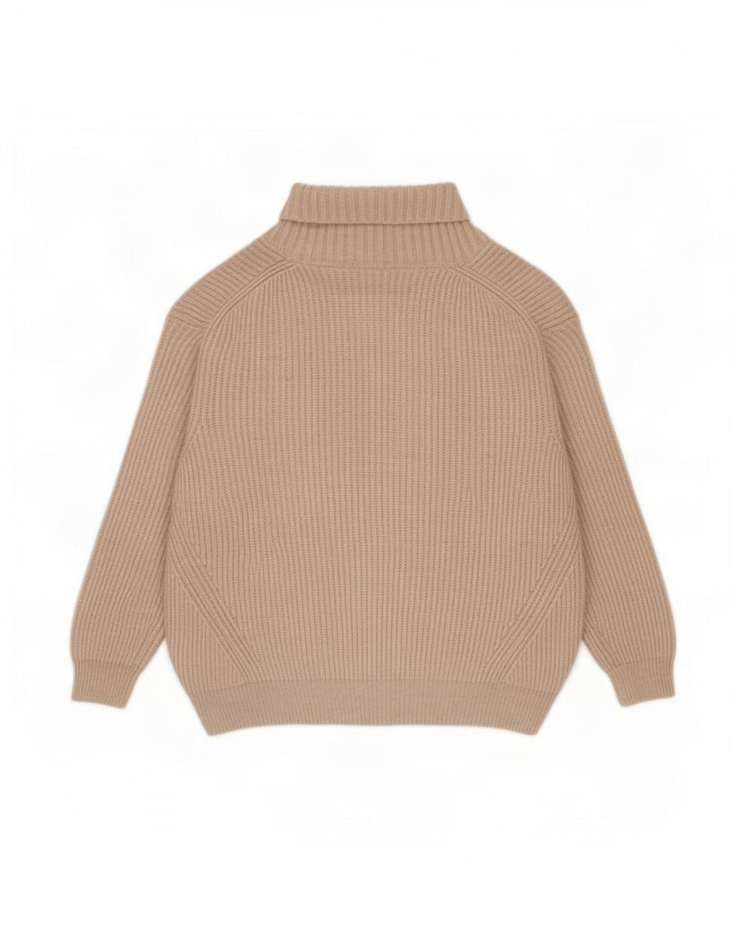 Marks & Spencer Dame Oversized Roll Neck sweater UK 16 Large Beige