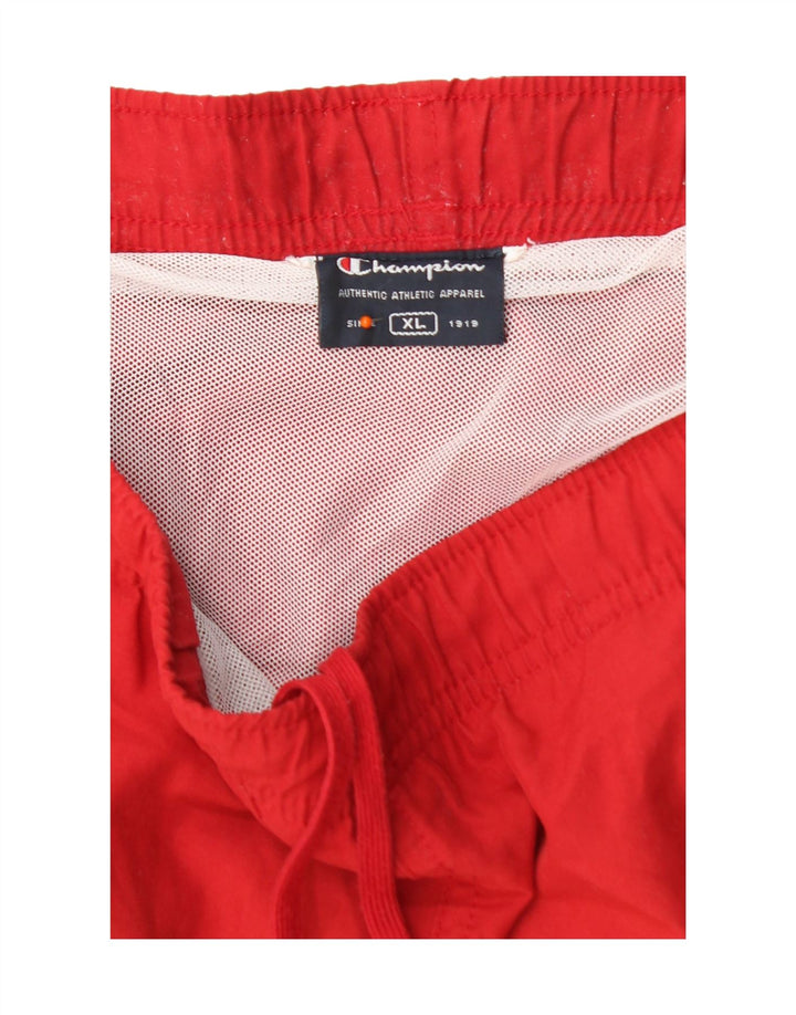 CHAMPION Mens Swimming Shorts XL  Red