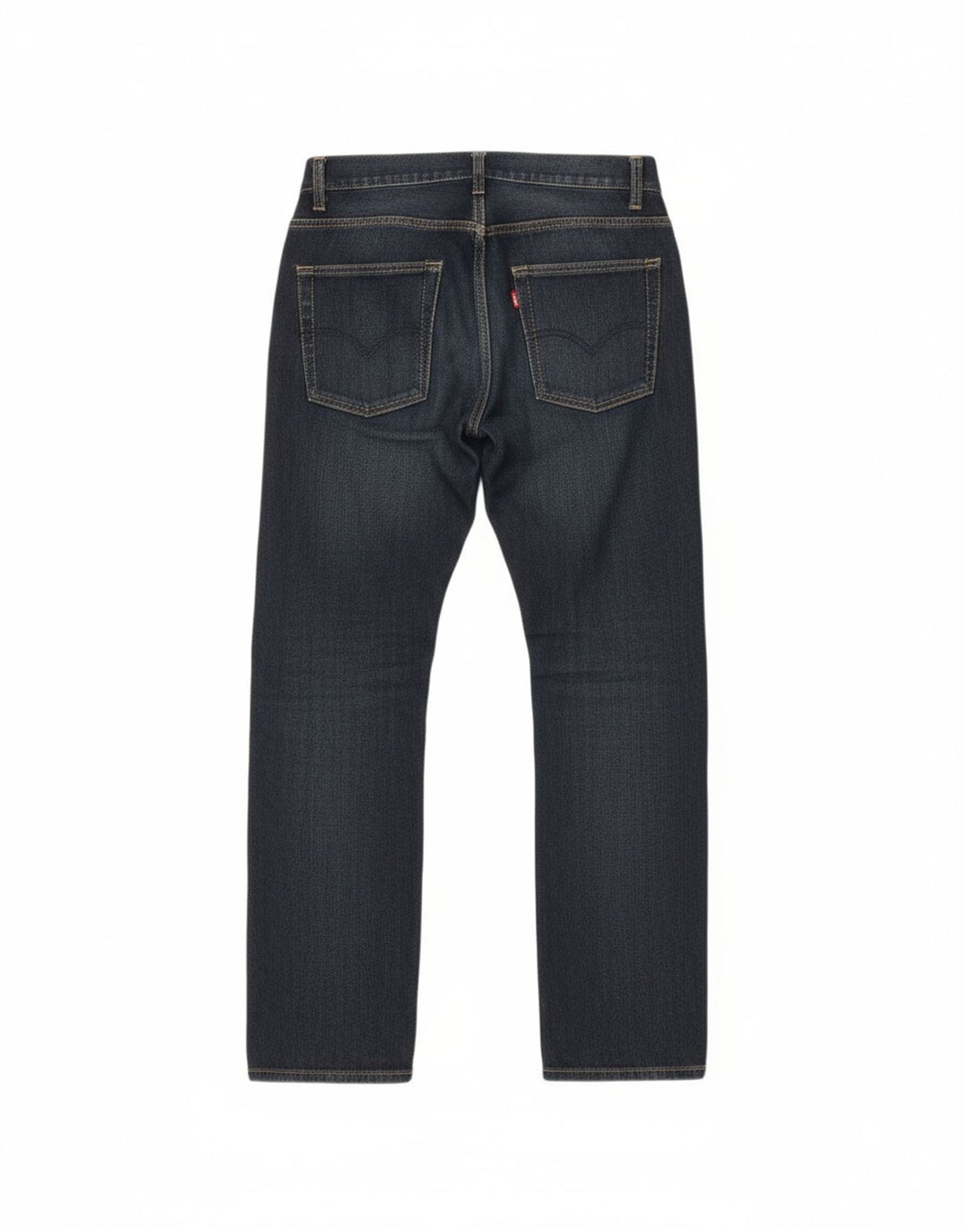 LEVI'S Boys The Knit Straight Jeans 15-16 Years W28 L28 Blue Cotton